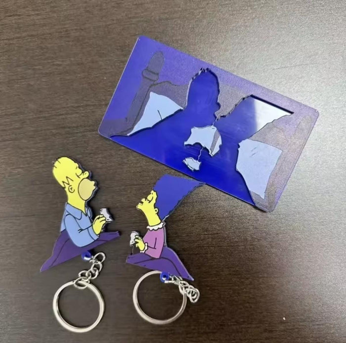 Llavero Pareja Simpsons