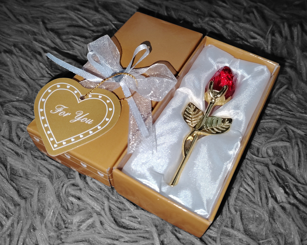 Rosa de Cristal Eterna