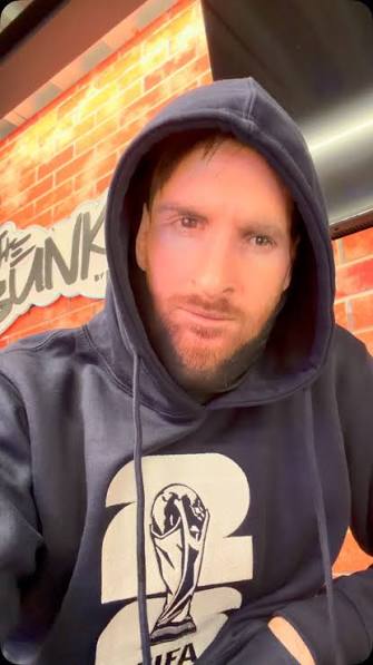 Máscara Realista Messi